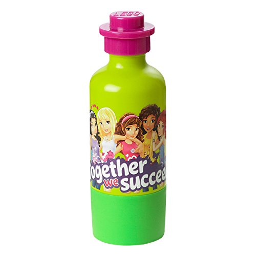 Lego 40551716 - Lizenzkollektion Friends Trinkflasche, grün/lila von LEGO Lizenzkollektion