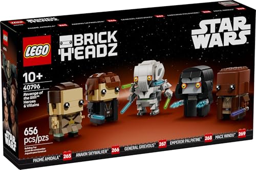 LEGO 40796 - BrickHeadz Helden und Bösewichte aus Die Rache der Sith LEGO 40796 - BrickHeadz Helden und Bösewichte aus Die Rache der Sith von LEGO