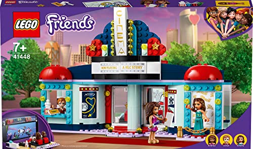 LEGO 41448 Friends Heartlake City Kino Set mit Mini Puppen und Smartphone-Halter, Konstruktionsspielzeug, Spielzeug ab 7 Jahren von LEGO