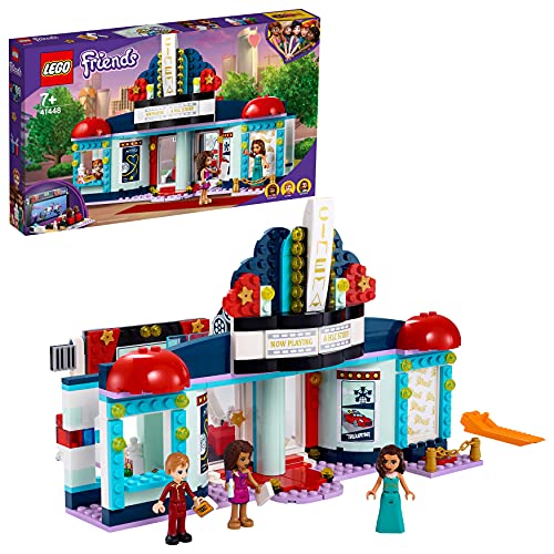 LEGO 41448 Friends Heartlake City Kino Set mit Mini Puppen und Smartphone-Halter, Konstruktionsspielzeug, Spielzeug ab 7 Jahren von LEGO