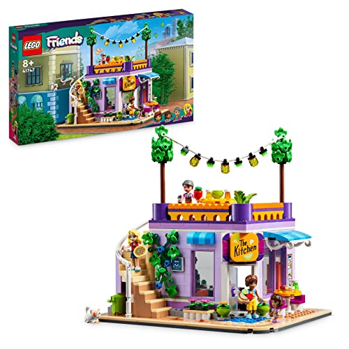 LEGO 41747 Friends Heartlake City Gemeinschaftsküche Spiel-Set mit Koch-Zubehör, 3 Mini-Puppen und der Katzen-Figur Churro, Spielzeugküche für Kinder ab 8 Jahren LEGO 41747 Friends Heartlake City Gemeinschaftsküche Spiel-Set mit Koch-Zubehör, 3 Mini-Puppen und der Katzen-Figur Churro, Spielzeugküche für Kinder ab 8 Jahren von LEGO