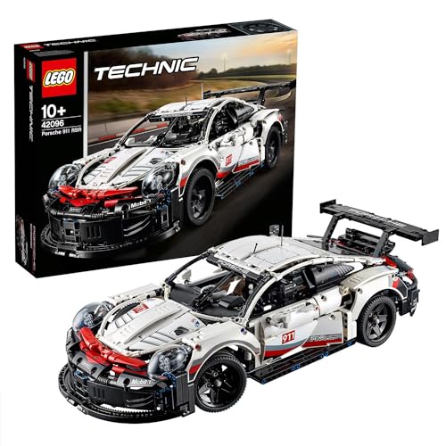 LEGO Technic Porsche 911 RSR, Rennauto Bausatz für Fortgeschrittene, Exklusives Sammlerstück 42096 von LEGO