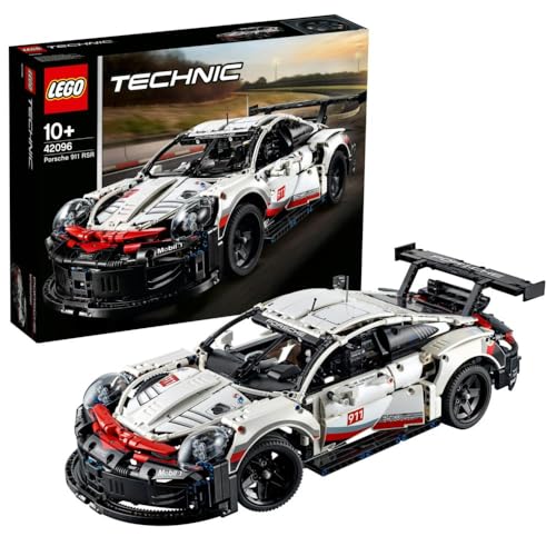 LEGO Technic Porsche 911 RSR, Rennauto Bausatz für Fortgeschrittene, Exklusives Sammlerstück 42096 von LEGO