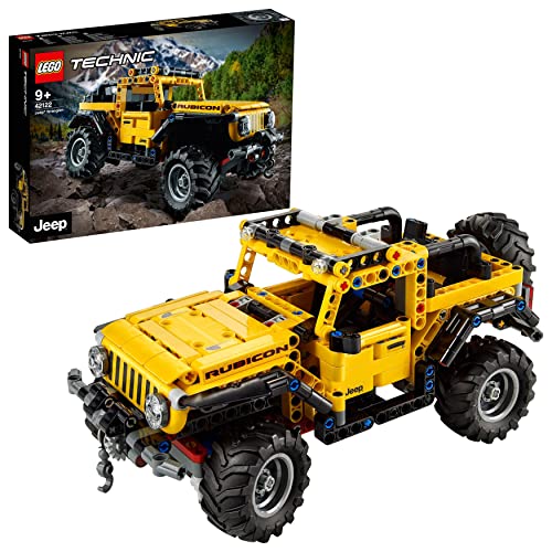 LEGO 42122 Technic Jeep Wrangler, 4x4-Spielzeugauto, Detailreicher Modellbausatz Für Offroad-Geländewagen, Geschenk Für Jungen Und Mädchen, Kreatives Spielzeug Für Kinder LEGO 42122 Technic Jeep Wrangler, 4x4-Spielzeugauto, Detailreicher Modellbausatz Für Offroad-Geländewagen, Geschenk Für Jungen Und Mädchen, Kreatives Spielzeug Für Kinder von LEGO