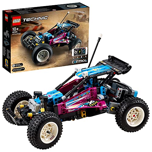 LEGO 42124 Technic Geländewagen, Control+ App-gesteuertes Rennauto Spielzeug für Jungen und Mädchen ab 10 Jahren, Spielzeugauto von LEGO