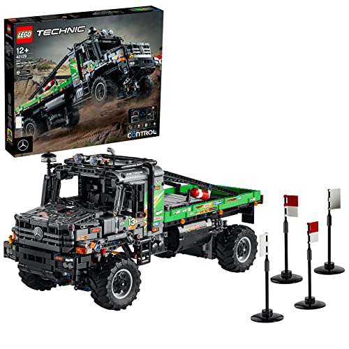 LEGO 42129 Technic 4x4 Mercedes-Benz Zetros Offroad-Truck, ferngesteuertes Auto, App-kontrolliertes Lkw-Spielzeug von LEGO