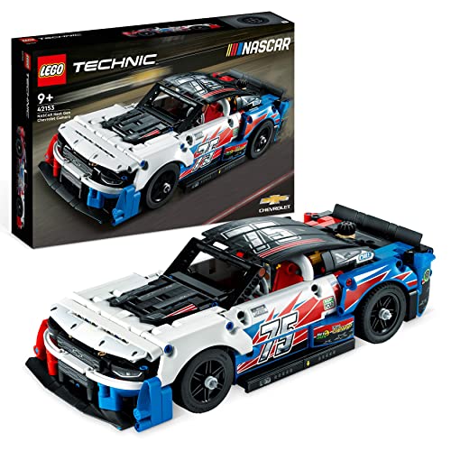 LEGO Technic NASCAR Next Gen Chevrolet Camaro ZL1 Modell-Auto-Bausatz, Rennfahrzeug-Spielzeug, Sammlerstück Motorsport-Bausatz 42153 von LEGO