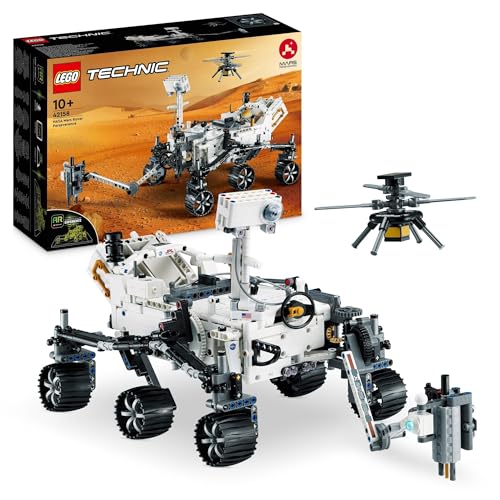 LEGO Technic NASA Mars-Rover Perserverance Weltraum Spielzeug Set mit AR-App, Wissenschafts-Spielzeug zum Bauen für Mädchen und Jungen ab 10 Jahren 42158 von LEGO