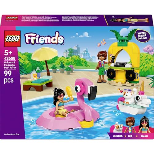 42658 LEGO® FRIENDS Poolparty mit Einhorn und Flamingo 42658 LEGO® FRIENDS Poolparty mit Einhorn und Flamingo von LEGO