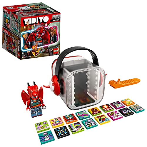 LEGO 43109 VIDIYO Metal Dragon Beatbox Music Video Maker, Musik Spielzeug Set für Kinder mit AR App und Drachen Minifigur LEGO 43109 VIDIYO Metal Dragon Beatbox Music Video Maker, Musik Spielzeug Set für Kinder mit AR App und Drachen Minifigur von LEGO