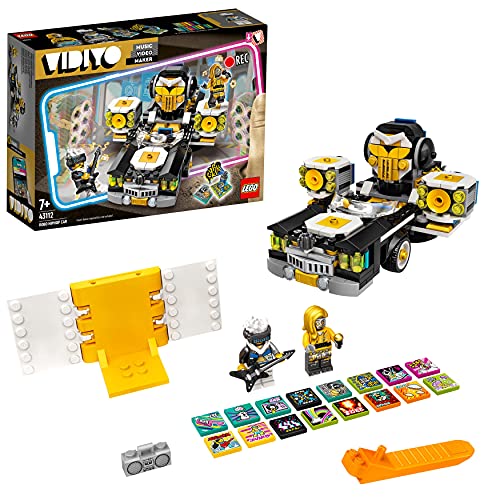 LEGO 43112 VIDIYO Robo Hiphop Car Beatbox Music Video Maker, Musik Spielzeug Set für Kinder mit AR App von LEGO
