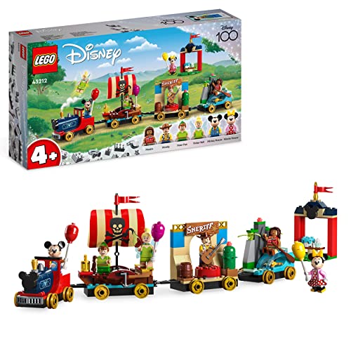 LEGO | Disney: Disney Geburtstagszug Set mit Moana, Woody, Peter Pan und Tinker Bell Zug-Spielzeug Plus Micky und Minnie Maus, für Kinder ab 4 Jahren, Disney's Serie zum 100. Geburtstag 43212 LEGO | Disney: Disney Geburtstagszug Set mit Moana, Woody, Peter Pan und Tinker Bell Zug-Spielzeug Plus Micky und Minnie Maus, für Kinder ab 4 Jahren, Disney's Serie zum 100. Geburtstag 43212 von LEGO
