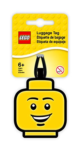 LEGO 4895028511678 Face Gepäckanhänger, gelb von LEGO