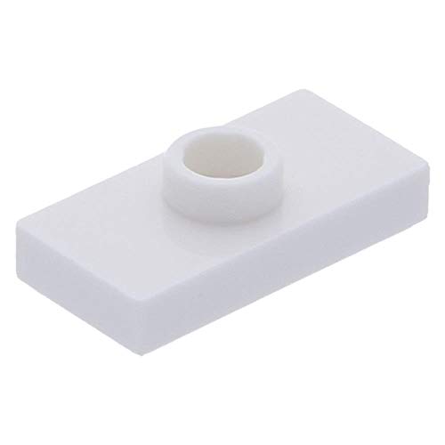 LEGO 50 x Platte, Modifiziert 1 x 2 mit 1 Noppe mit Einkerbung von LEGO