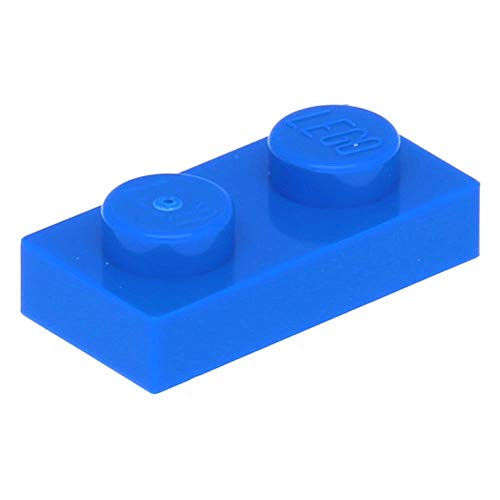 LEGO 50 x Platte 1 x 2 Blau von LEGO