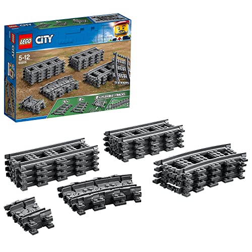LEGO 60205 City Schienen, 20 Stück, Erweiterungsset für Kinder, Jungen und Mädchen, Spielzeug Set LEGO 60205 City Schienen, 20 Stück, Erweiterungsset für Kinder, Jungen und Mädchen, Spielzeug Set von LEGO