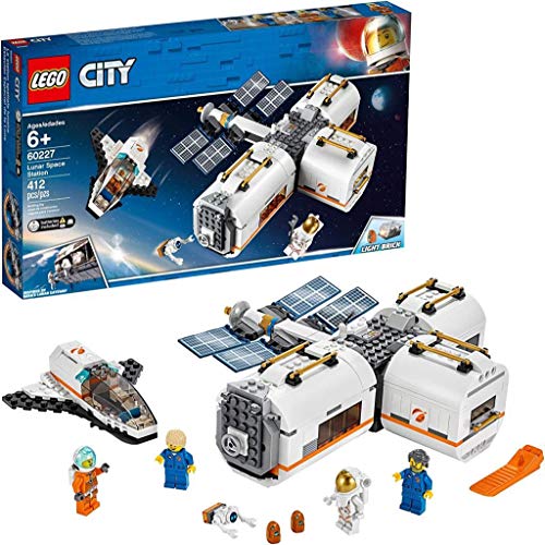 LEGO 60227 City Mond Raumstation, Raumschiff-Spielzeug für Kinder inspiriert von der NASA, Expedition zum Mars Serie LEGO 60227 City Mond Raumstation, Raumschiff-Spielzeug für Kinder inspiriert von der NASA, Expedition zum Mars Serie von LEGO