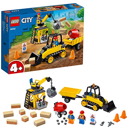 LEGO 60252 City Great Vehicles Bagger auf der Baustelle von LEGO