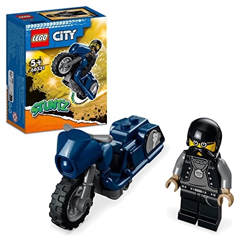 LEGO 60331 City Stuntz Cruiser-Stuntbike, Set mit Motorrad und Minifigur, Action-Spielzeug als Geschenk für Kinder ab 5 Jahre von LEGO