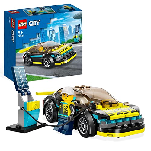 LEGO 60383 City Elektro-Sportwagen Set, Rennwagen mit Minifigur, Spielzeugauto für Jungen und Mädchen ab 5 Jahren, Geschenk zum Geburtstag LEGO 60383 City Elektro-Sportwagen Set, Rennwagen mit Minifigur, Spielzeugauto für Jungen und Mädchen ab 5 Jahren, Geschenk zum Geburtstag von LEGO