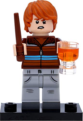 LEGO 71028 Harry Potter Minifigur in Geschenkbox #4 Ron Weasley mit Butterbierglas von LEGO