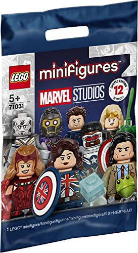 LEGO 71031 Minifiguren Marvel Studios Superhelden Bauspielzeug 1/12 Sammelfiguren kreative Geschenkidee für Jungen und Mädchen ab 5 Jahren von LEGO
