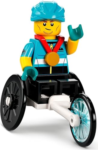 LEGO Minifigure Series 22: Wheelchair Racer with Bonus Blue Cape (71032) LEGO Minifigure Series 22: Wheelchair Racer with Bonus Blue Cape (71032) von LEGO