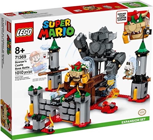 LEGO 71369 Super Mario Bowsers Festung – Erweiterungsset, Bauspiel von LEGO