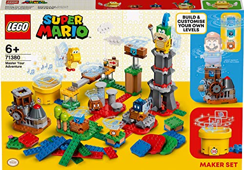 LEGO 71380 Super Mario Baumeister-Set für eigene Abenteuer, Erweiterungsset, baubares Spiel von LEGO