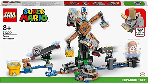 LEGO 71390 Super Mario Reznors Absturz – Erweiterungsset, baubares Kinderspielzeug zum Sammeln von LEGO