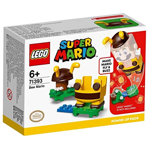 LEGO 71393 Super Mario Bienen-Mario Anzug, Upgrade, Spielzeugkostüm, Geschenkidee Sammlerspielzeug von LEGO
