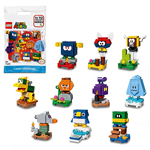 LEGO 71402 Super Mario Mario-Charaktere-Serie 4, 1 Figur (zufällige Auswahl), Spielzeug-Figuren zum Sammeln ab 6 Jahren von LEGO