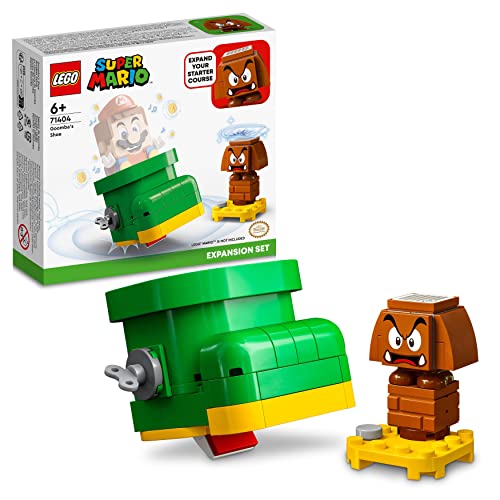 LEGO 71404 Super Mario Gumbas Schuh – Erweiterungsset, Spielzeug zum kombinieren mit Mario, Luigi oder Peach Starterset, mit Gumba Figur von LEGO