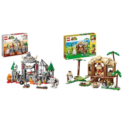 LEGO 71423 Super Mario Knochen-Bowsers Festungsschlacht & 71424 Super Mario Donkey Kongs Baumhaus von LEGO