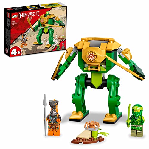 LEGO 71757 NINJAGO Lloyds Ninja-Mech, Actionfigur für Kinder ab 4 Jahren, Spielzeug mit Schlangen-Figur, Kinderspielzeug von LEGO