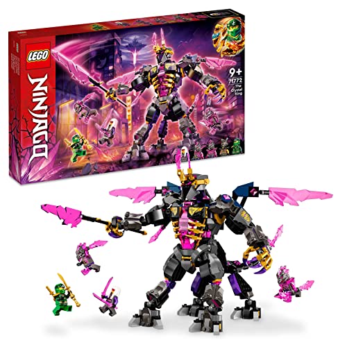 LEGO 71772 NINJAGO Der Kristallkönig Set mit beweglicher Action-Figur der Zentaur-Kreatur und exklusiver Lloyd-Minifigur, Spielzeug für Kinder von LEGO