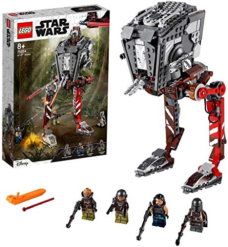 LEGO 75254 Star Wars at-ST-Räuber, Set mit abfeuerbaren Shootern und 4 Minifiguren, TV-Serie The Mandalorian Kollektion von LEGO