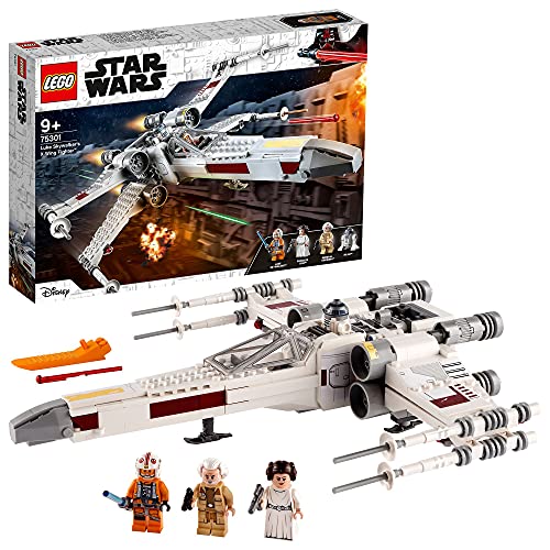 LEGO 75301 Star Wars Luke Skywalkers X-Wing Fighter Spielzeug mit Prinzessin Leia und Droide R2-D2 als Figur von LEGO