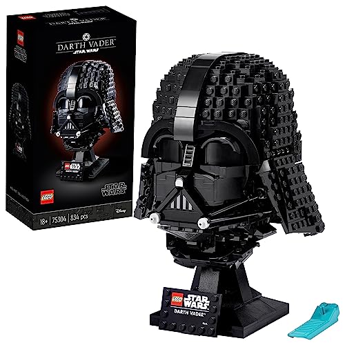 LEGO 75304 Star Wars Darth-Vader Helm Bauset für Erwachsene, Deko, Geschenkidee, Modell zum Bauen und Ausstellen von LEGO