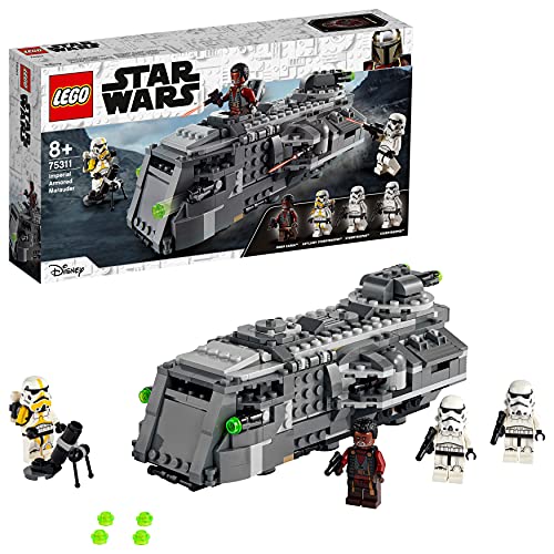 LEGO 75311 Star Wars Imperialer Marauder, Bauset Für Kinder Ab 8 Jahren, Mandalorian-Modell Mit 4 Minifiguren, Geschenkidee von LEGO