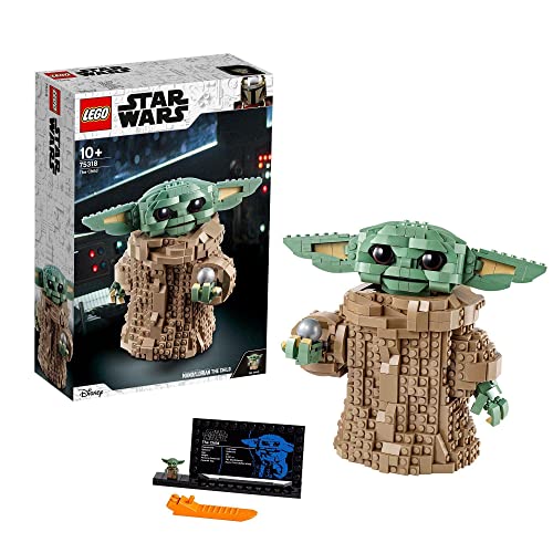 LEGO 75318 Star Wars: The Mandalorian Das Kind, große Baby-Yoda-Figur zum Bauen und Sammeln für Fans ab 10 Jahren, tolle Zimmer-Deko für Fans, Geschenkidee für Kinder und Erwachsene LEGO 75318 Star Wars: The Mandalorian Das Kind, große Baby-Yoda-Figur zum Bauen und Sammeln für Fans ab 10 Jahren, tolle Zimmer-Deko für Fans, Geschenkidee für Kinder und Erwachsene von LEGO