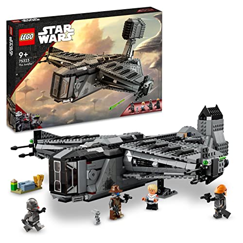 LEGO 75323 Star Wars Die Justifier, baubares Raumschiff-Spielzeug für Jungen und Mädchen, Sternenschiff mit Cad Bane-Minifigur und Droide Todo 360, Geschenk Kinder und Fans von The Bad Batch von LEGO