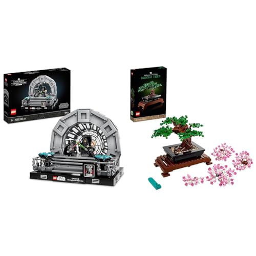LEGO 75352 Star Wars Thronsaal des Imperators – Diorama & Icons Bonsai Baum von LEGO