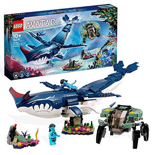 LEGO Avatar Payakan der Tulkun und Krabbenanzug, The Way of Water Ozean Spielzeug zum Bauen mit Meerestier-Figur für Kinder und Filmfans 75579 LEGO Avatar Payakan der Tulkun und Krabbenanzug, The Way of Water Ozean Spielzeug zum Bauen mit Meerestier-Figur für Kinder und Filmfans 75579 von LEGO