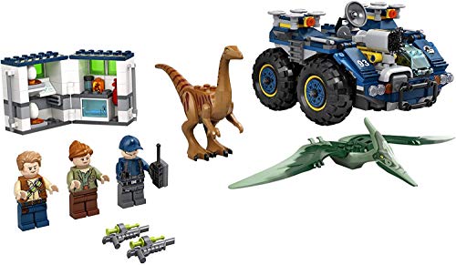 LEGO 75940 Jurassic World Ausbruch von Gallimimus und Pteranodon, Dinosaurier Spielzeug für Kinder ab 7 Jahren mit Figuren von lego