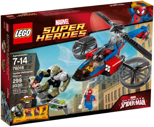 LEGO 76016 - Marvel Super Heroes Rettung mit dem Spider-Helikopter von LEGO