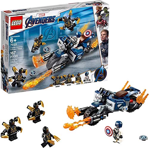 Lego 76123 Super Heroes Captain America: Outrider-Attacke von LEGO Marvel Super Heroes