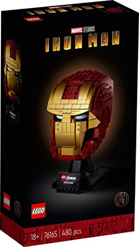 LEGO 76165 Super Heroes Marvel Iron Mans Helm, Bauset, Sammlerobjekt für Erwachsene, Geschenkidee LEGO 76165 Super Heroes Marvel Iron Mans Helm, Bauset, Sammlerobjekt für Erwachsene, Geschenkidee von LEGO
