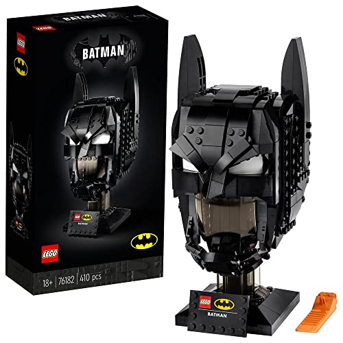 LEGO 76182 DC Batman Helm Bauset für Erwachsene, Modellbausatz, Fanartikel, Geschenkidee für Sammler LEGO 76182 DC Batman Helm Bauset für Erwachsene, Modellbausatz, Fanartikel, Geschenkidee für Sammler von LEGO
