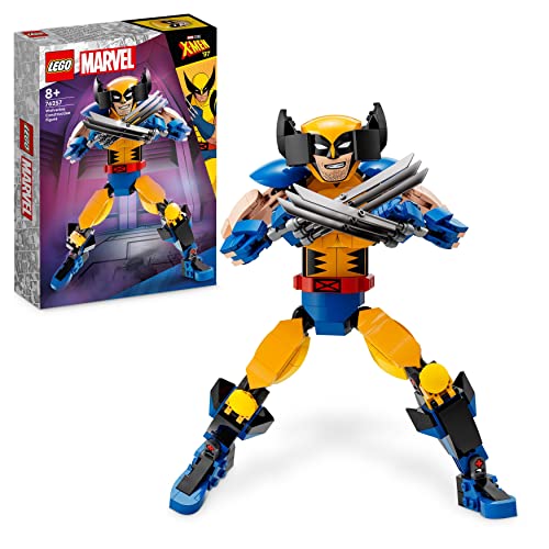 LEGO 76257 Marvel Wolverine Baufigur, Superhelden Action Figur mit Krallen aus X-Men, Spielzeug und Sammlerstück für Kinder, Jungen und Mädchen ab 8 Jahren LEGO 76257 Marvel Wolverine Baufigur, Superhelden Action Figur mit Krallen aus X-Men, Spielzeug und Sammlerstück für Kinder, Jungen und Mädchen ab 8 Jahren von LEGO